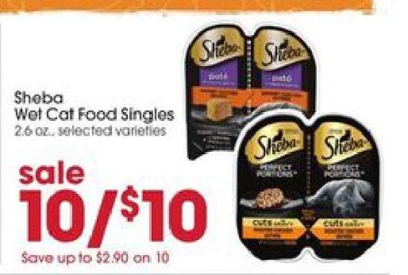 Sheba Wet Cat Food Singles