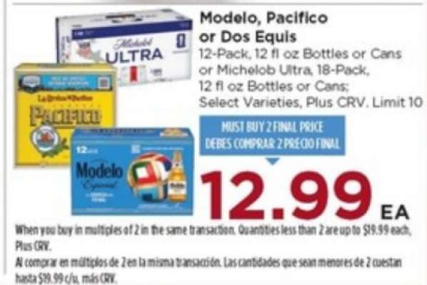 Modelo, Pacifico or Dos Equis