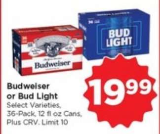 Budweiser or Bud Light