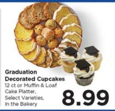 Graduation Decorated Cupcakes