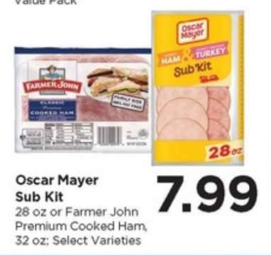 Oscar Mayer Sub Kit