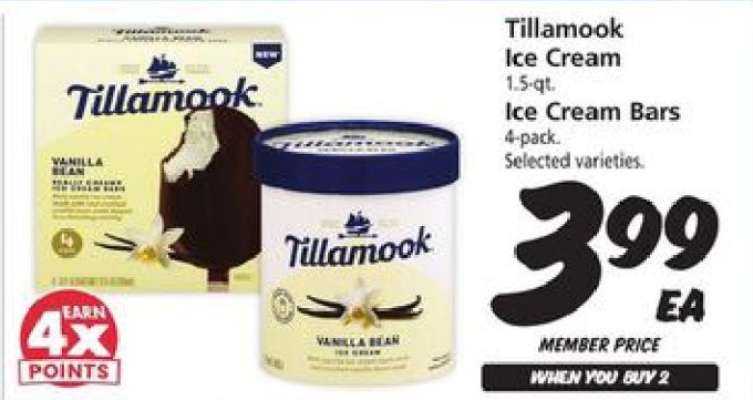 Tillamook Ice Cream