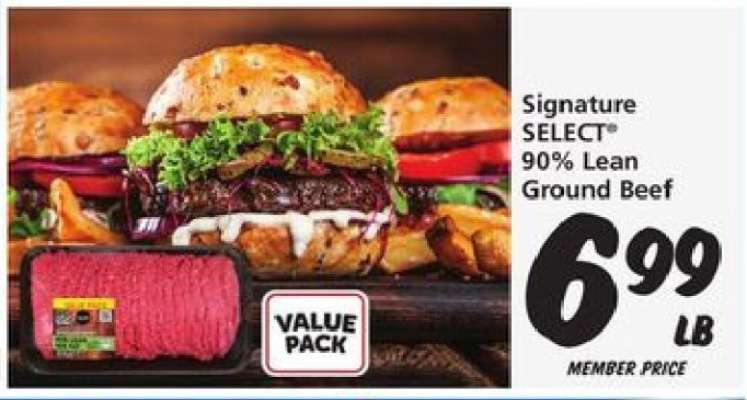 Signature SELECT 90% Lean Ground Beef