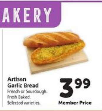 Artisan Garlic Bread