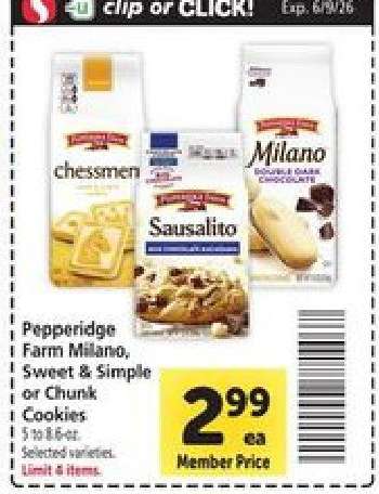 Pepperidge Farm Cookies