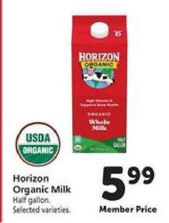 Horizon Organic Milk