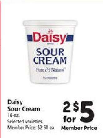 Daisy Sour Cream