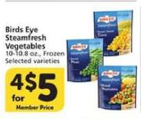 Birds Eye Steamfresh Vegetables