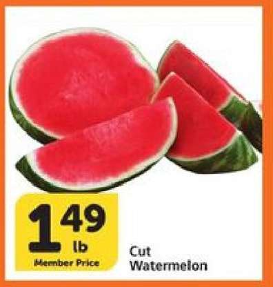 Cut Watermelon