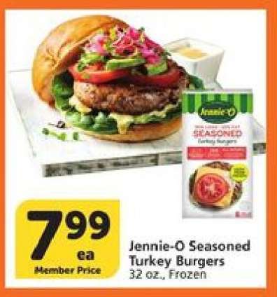 Jennie-O Seasoned Turkey Burgers