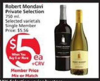Robert Mondavi Private Selection
