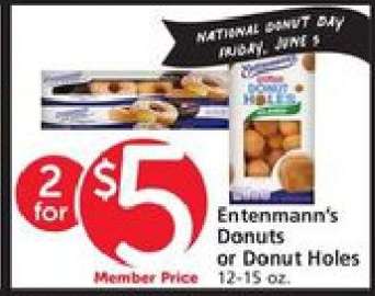 Entenmann's Donuts or Donut Holes
