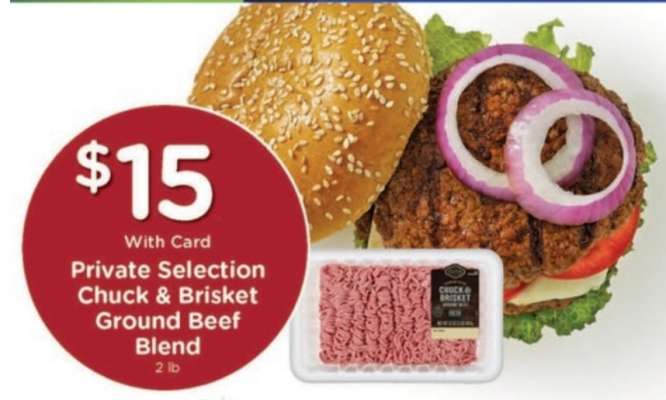 Private Selection Chuck & Brisket Ground Beef Blend