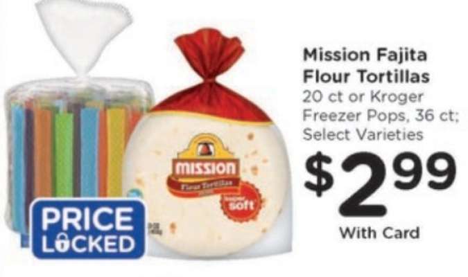 Mission Fajita Flour Tortillas