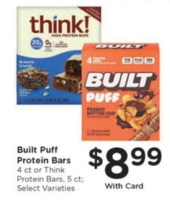 Built Puff protein bars