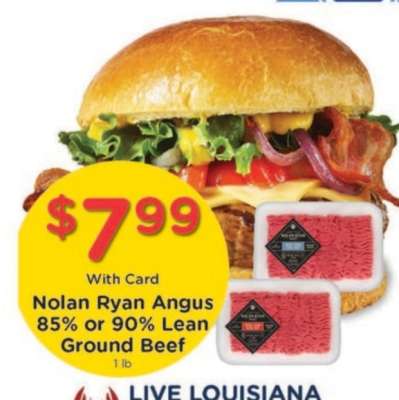 Nolan Ryan Angus Ground Beef