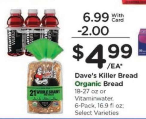 Dave's Killer Bread Organic Bread