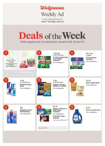 Walgreens Flyer - 06/07/2026 - 06/13/2026.
