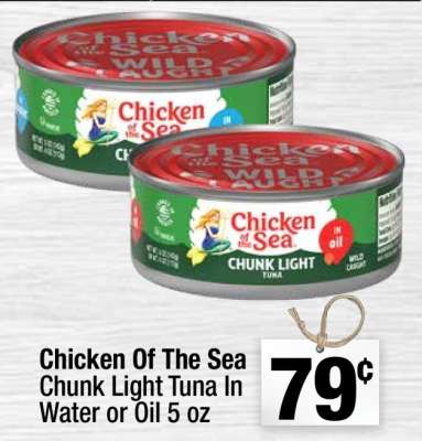 Chicken Of The Sea Chunk Light Tuna