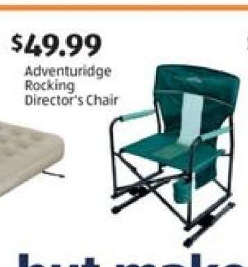 Adventuridge Rocking Director's Chair