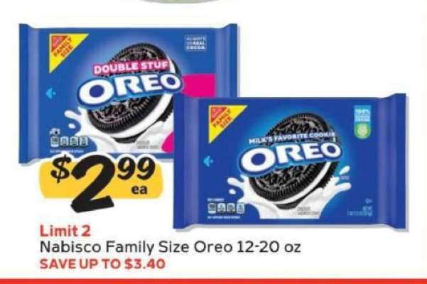 Nabisco Family Size Oreo