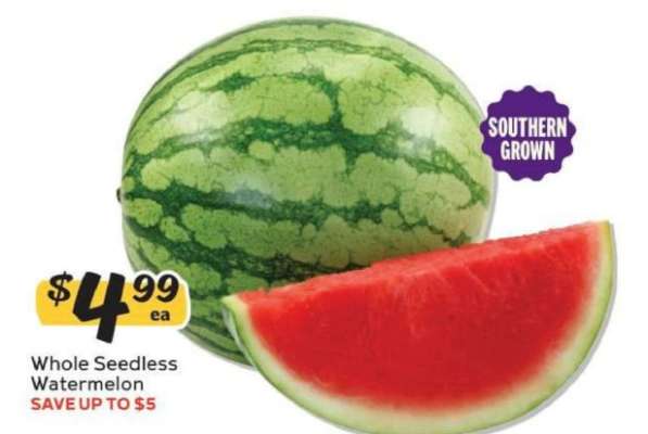 Whole Seedless Watermelon