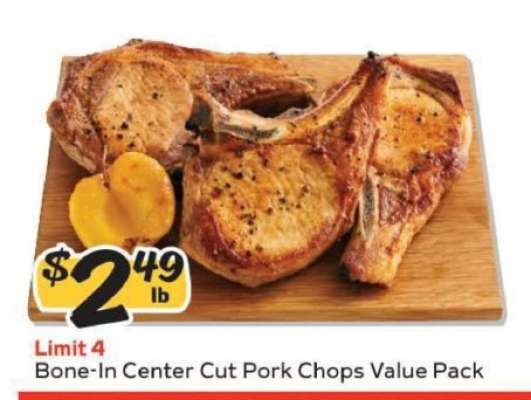 Bone-In Center Cut Pork Chops Value Pack