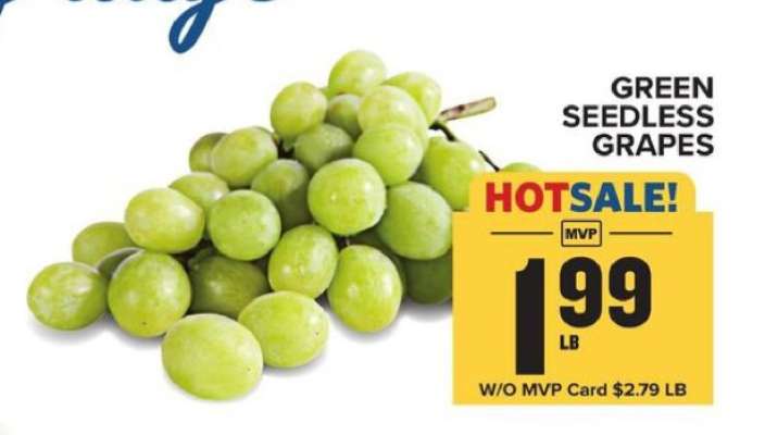 Green Seedless Grapes