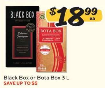 Black Box or Bota Box 3 L
