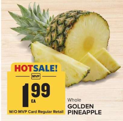 Whole Golden Pineapple
