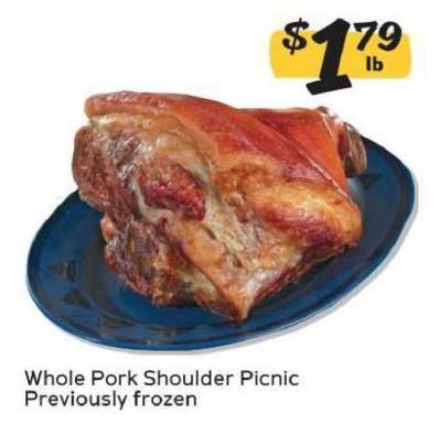 Whole Pork Shoulder Picnic