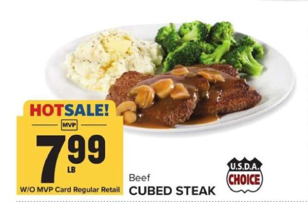Beef Cubed Steak