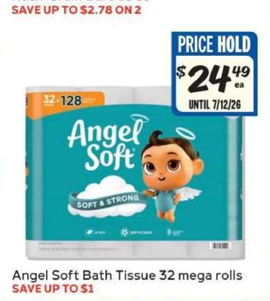 Angel Soft Bath Tissue
