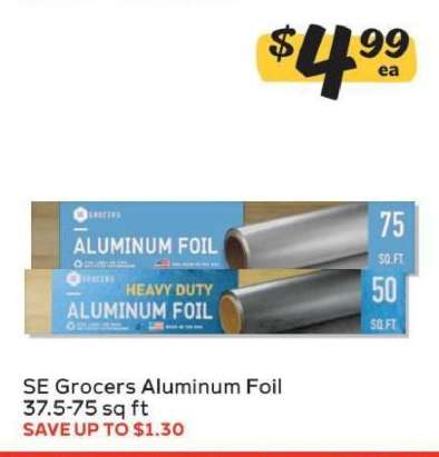 SE Grocers Aluminum Foil