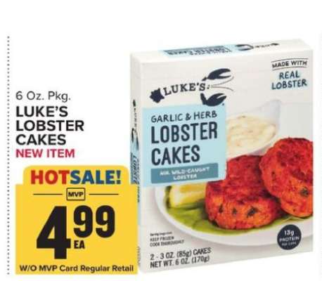 LUKE’S LOBSTER CAKES