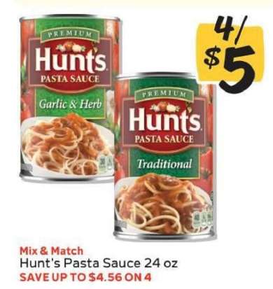 Hunt's Pasta Sauce
