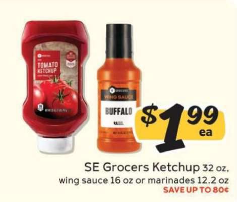 SE Grocers Ketchup