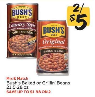 Bush's Baked or Grillin' Beans