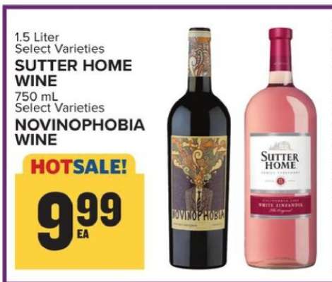 Sutter Home Wine / Novinophobia Wine
