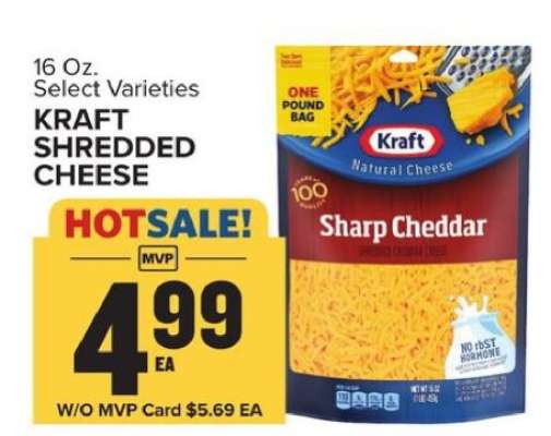 Kraft Shredded Cheese