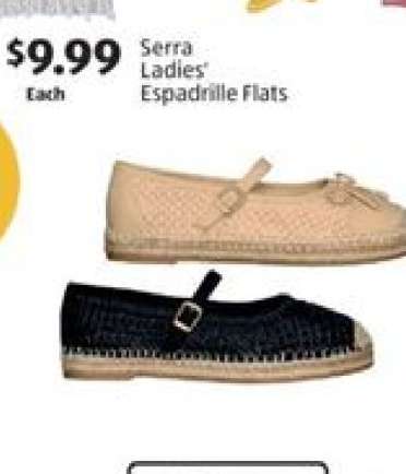 Serra Ladies' Espadrille Flats
