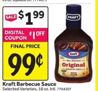 Kraft Barbecue Sauce