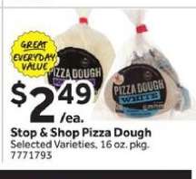 Stop & Shop Pizza Dough