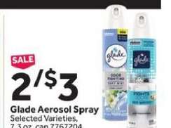 Glade Aerosol Spray