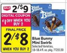 Blue Bunny Mini Swirls