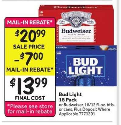Bud Light 18 Pack