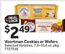 Voortman Cookies or Wafers