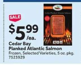 Cedar Bay Planked Atlantic Salmon