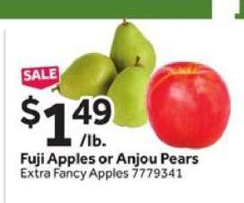 Fuji Apples or Anjou Pears