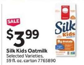Silk Kids Oatmilk